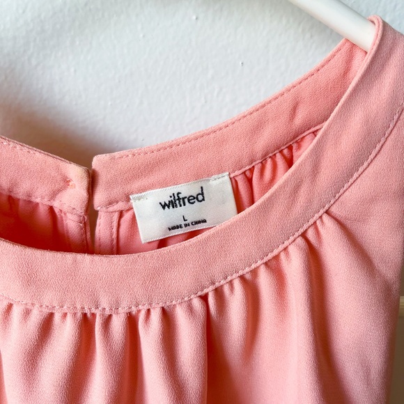 Aritzia Crop Tie Back Top Size L - Picture 3 of 5